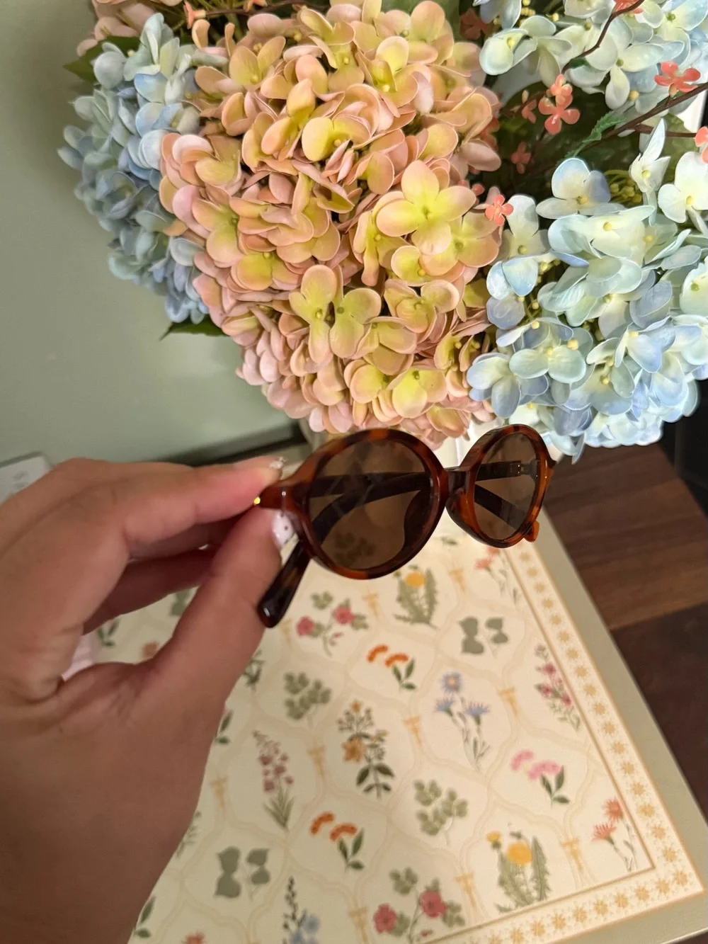 H&M Brown and Black Women's Oval & Rectangular Glasses Set